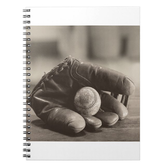 MES01BWD1 Ball in Mitt.tif Notebook (Front)