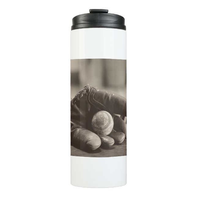 MES01BWD1 Ball in Mitt.tif Thermal Tumbler (Front)