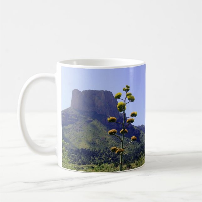 Mesa and maguey Big Bend mug (Left)