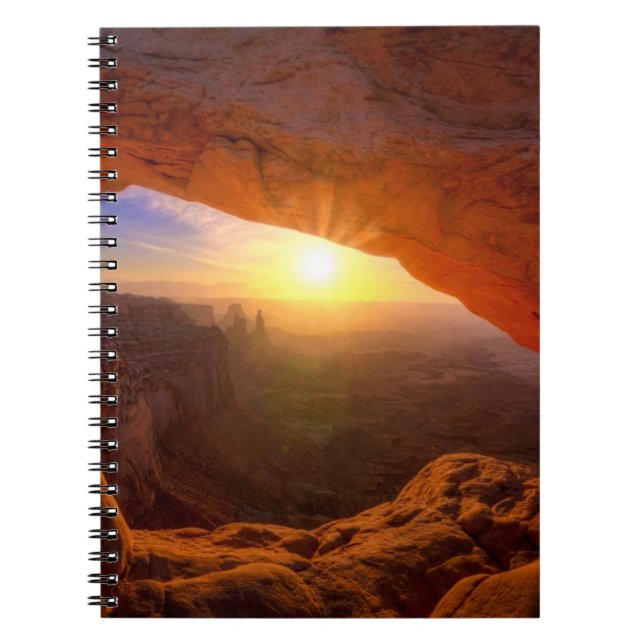 Mesa Arch, Canyonlands National Park Notebook (Front)