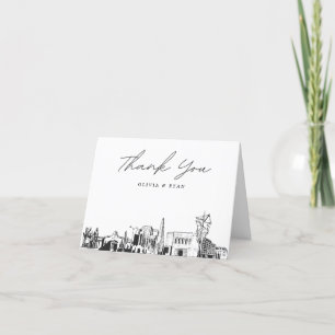 Mesa Arizona Blank Thank You Card