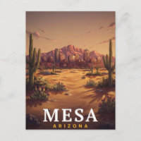 Mesa Arizona Desert Skyline Travel