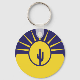 Mesa (Arizona) flag Keychain