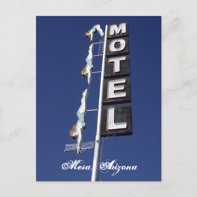 Mesa, Arizona Scenic Postcard (Front)