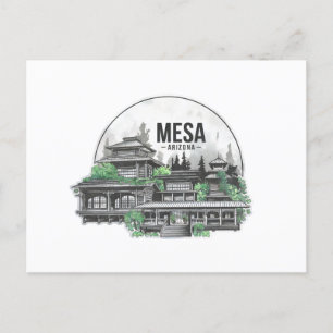 Mesa City Arizona USA Postcard