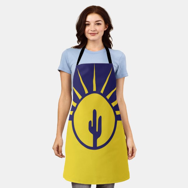 Mesa City flag Apron (Worn)
