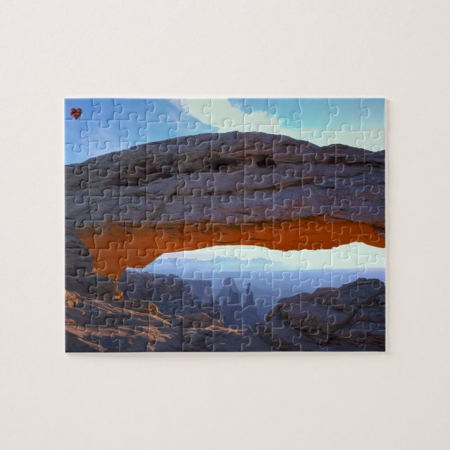 Mesa Rock Utah Jigsaw Puzzle (Horizontal)