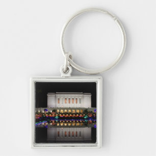Mesa Temple reflection  Key Ring