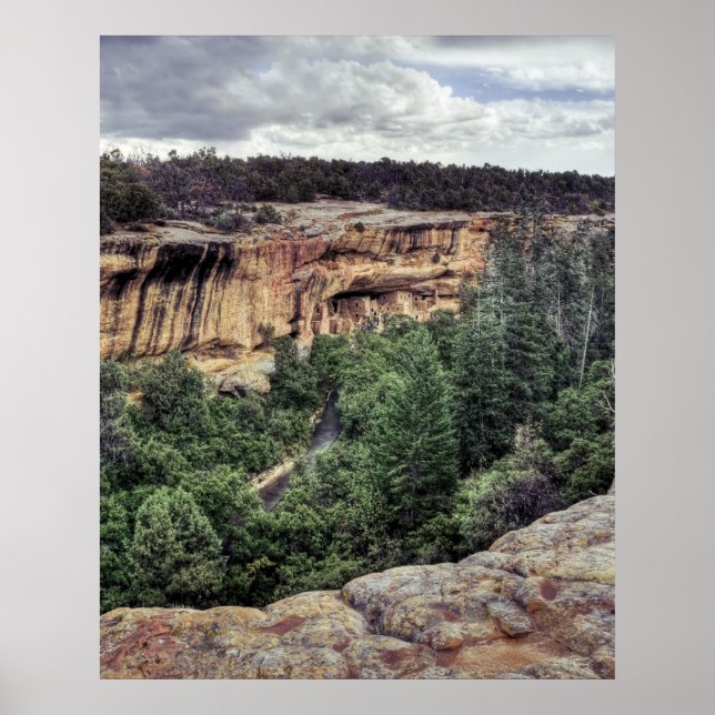 mesa Verde Cliff Dwellings Poster (Front)
