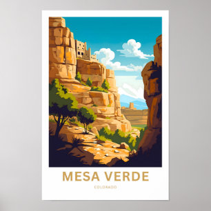 Mesa Verde Colorado Travel Print