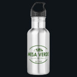 Mesa Verde National Park 532 Ml Water Bottle<br><div class="desc">Mesa Verde National Park in Colorado preserves the archaeological heritage of the Pueblo people and has nearly 5, 000 known sites including 600 cliff dwellings.</div>