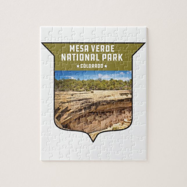 Mesa Verde National Park Ancestral Puebloan Jigsaw Puzzle (Vertical)
