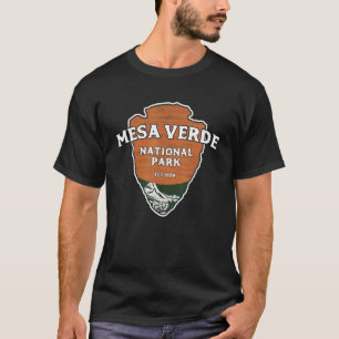 Mesa Verde National Park Classic Style Arrowhead S T-Shirt