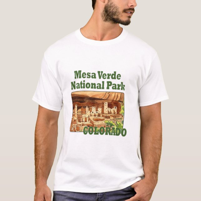 Mesa Verde National Park, Colorado T-Shirt (Front)
