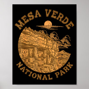 Mesa Verde National Park Colorado Travelling Natur Poster