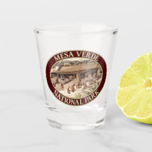 Mesa Verde National Park, Cortez, Colorado Shot Glass