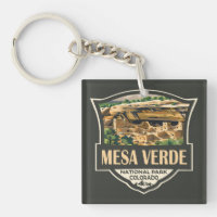Mesa Verde National Park Illustration Travel Art
