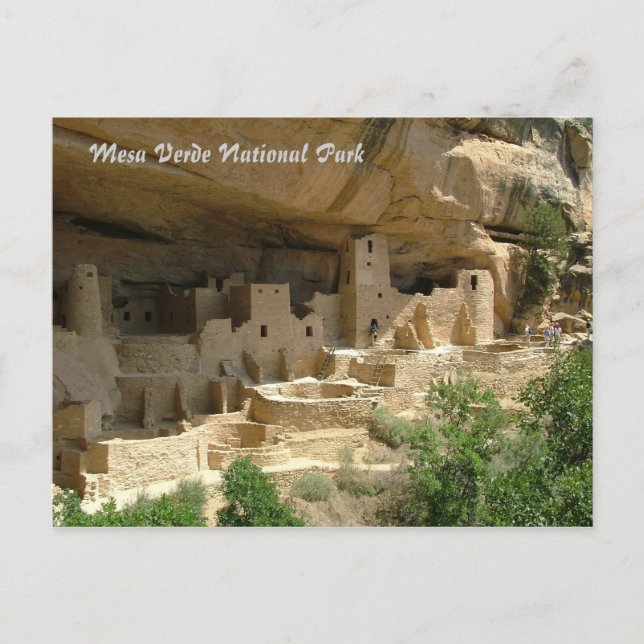 Mesa Verde National Park Postcard (Front)