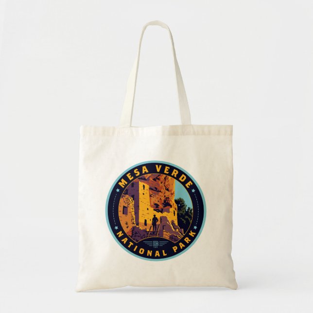 Mesa Verde National Park Tote Bag (Front)