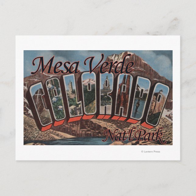 Mesa Verde Nat'l Park, Colorado Postcard (Front)