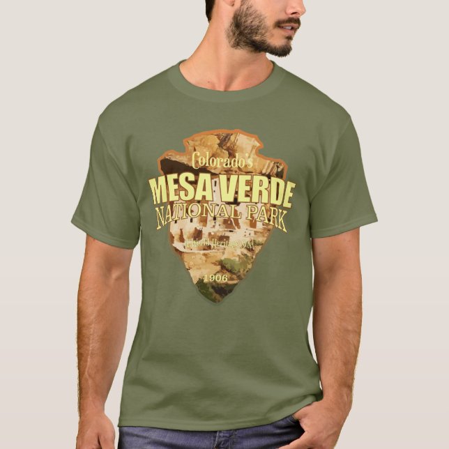 Mesa Verde NP (arrowhead) T-Shirt (Front)
