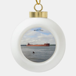 Mesabi Miner ball or snowflake ornament