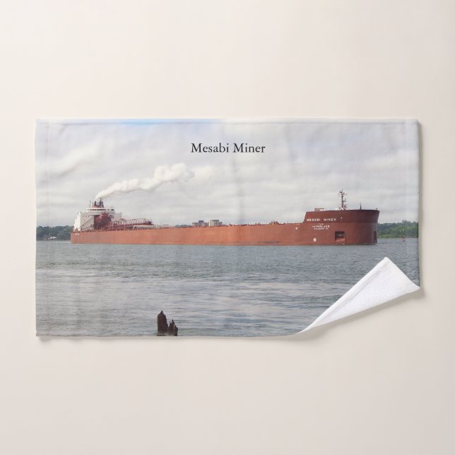 Mesabi Miner towel set (Hand Towel)