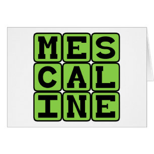 Mescaline, Hallucinogenic Drug
