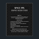 Mesh Graphic, Graphic Designer Advertising Flyer<br><div class="desc">Mesh Graphic,  Graphic Designer Advertising Flyers By The Business Card Store.</div>