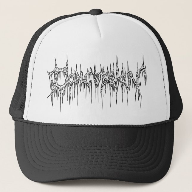 Mesh Trucker Hat - Death Metal (Front)