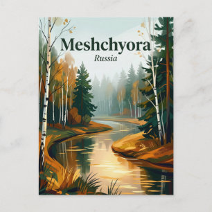 Meshchyora National Park Russia Postcard