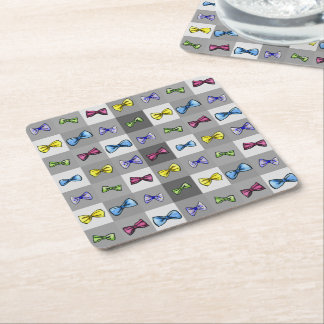 meshing square paper coaster