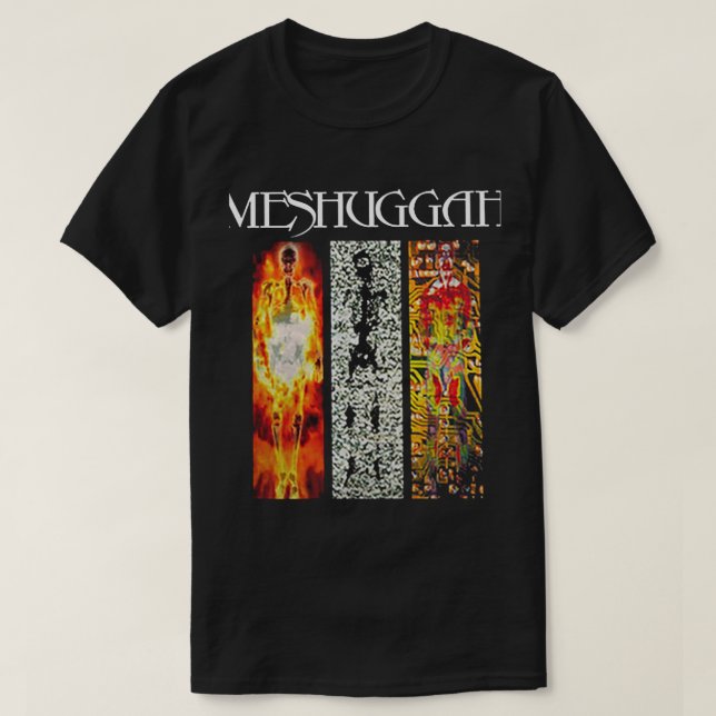 Meshuggah New Logo T-Shirt (Design Front)