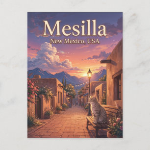 Mesilla, USA USA Postcard