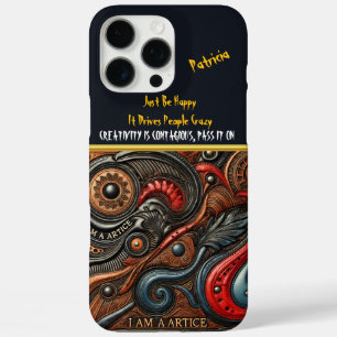 Mesmerising Eye Design in Dynamic Colours iPhone 16 Pro Max Case