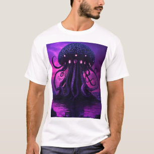 Mesmerising Jellyfish–Mysterious Underwater World T-Shirt