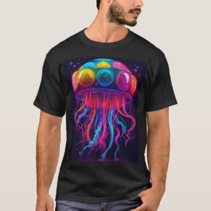 Mesmerising Jellyfish T-Shirt – Marine Life Celebr