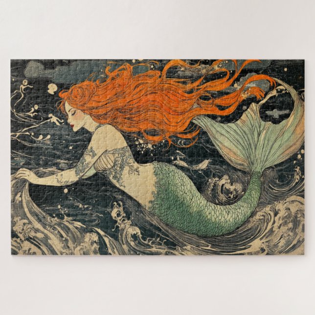 Mesmerising Mermaid Jigsaw Puzzle (Horizontal)