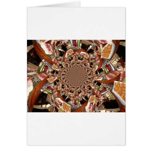 Mesmerising Mosaic of Sushi Brown Colours (Front)