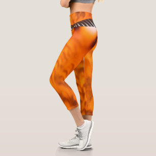 Mesmerising seashell capri leggings