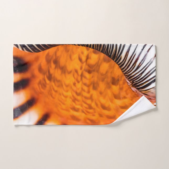 Mesmerising seashell hand towel (Hand Towel)