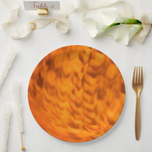 Mesmerising seashell paper plate