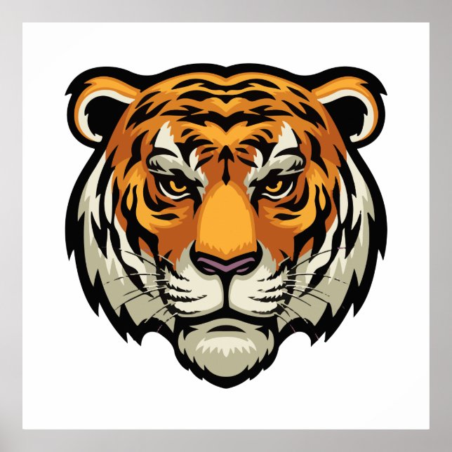 Mesmerising Tiger Look   Poster (Front)