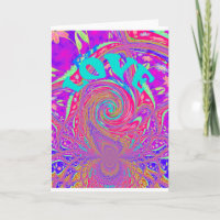 Mesmerising Whirlpool Love Cyan Text art Graphic