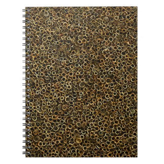 Mesmerising Wooden Rings Notebook