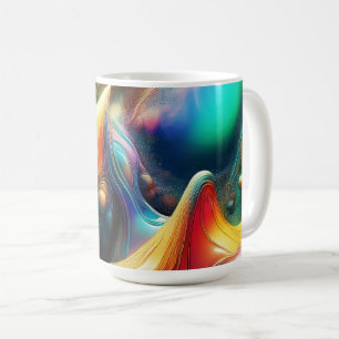 Mesmerizing Abstract Landscape Coffee Mug
