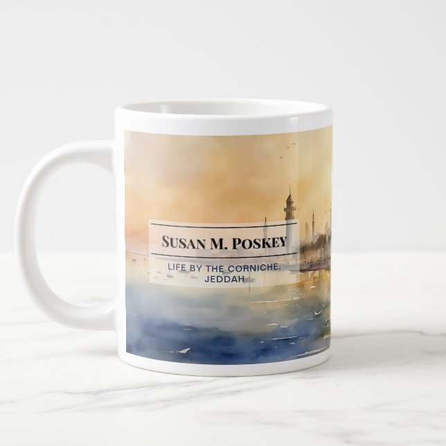 Mesmerizing Jeddah Corniche Coffee Mug (Left)