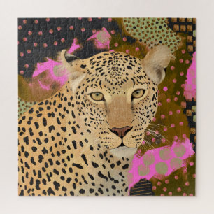 Mesmerizing Leopard Jigsaw Puzzle
