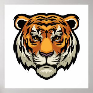 Mesmerizing Tiger Look   Poster