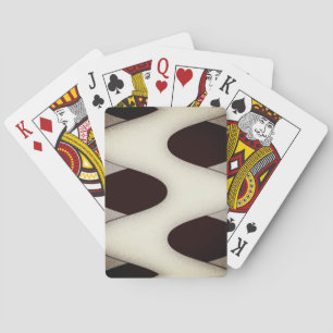 Mesmerizing Waves Create Modern Design Playing Cards